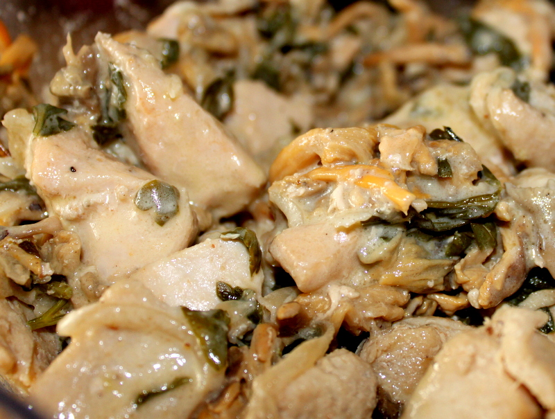 La de Didou °°° Poulet aux Chanterelles