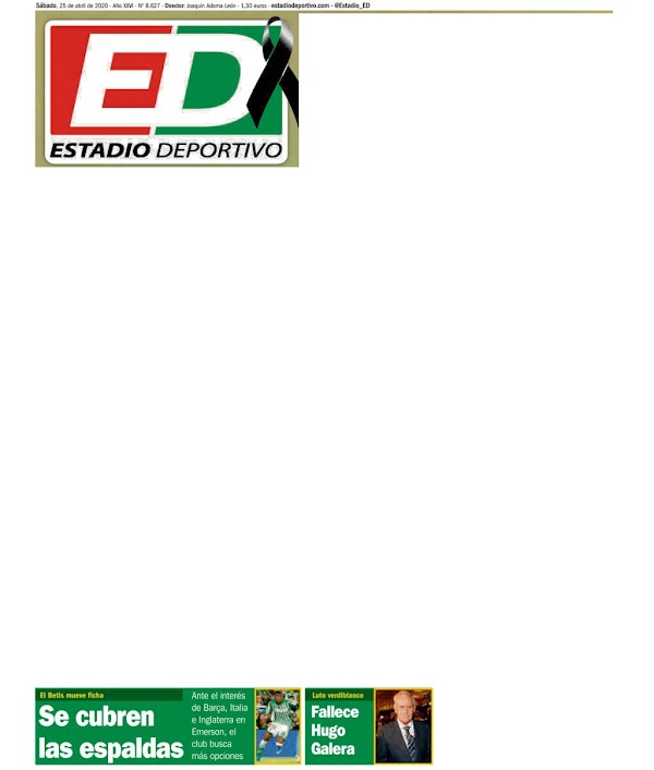 Betis, Estadio Deportivo: "Se cubren las espaldas" Betis, Estadio Deportivo: "Se cubren las espaldas"