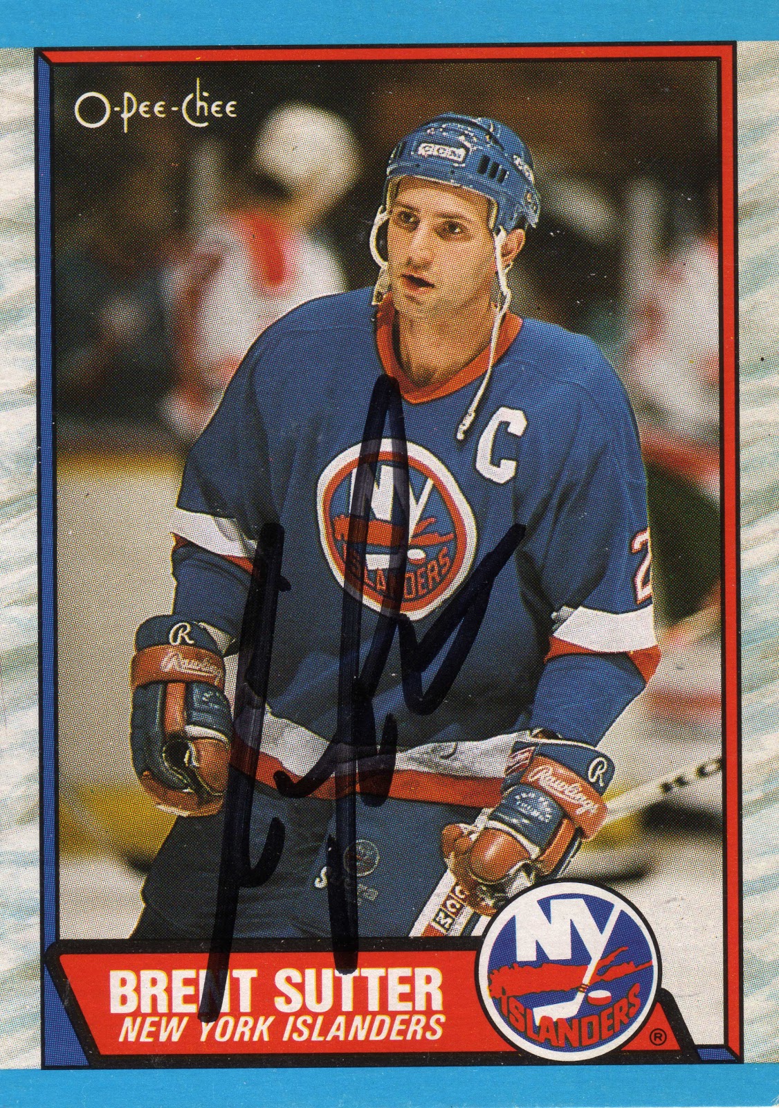 Michael's Hockey TTM Brent Sutter
