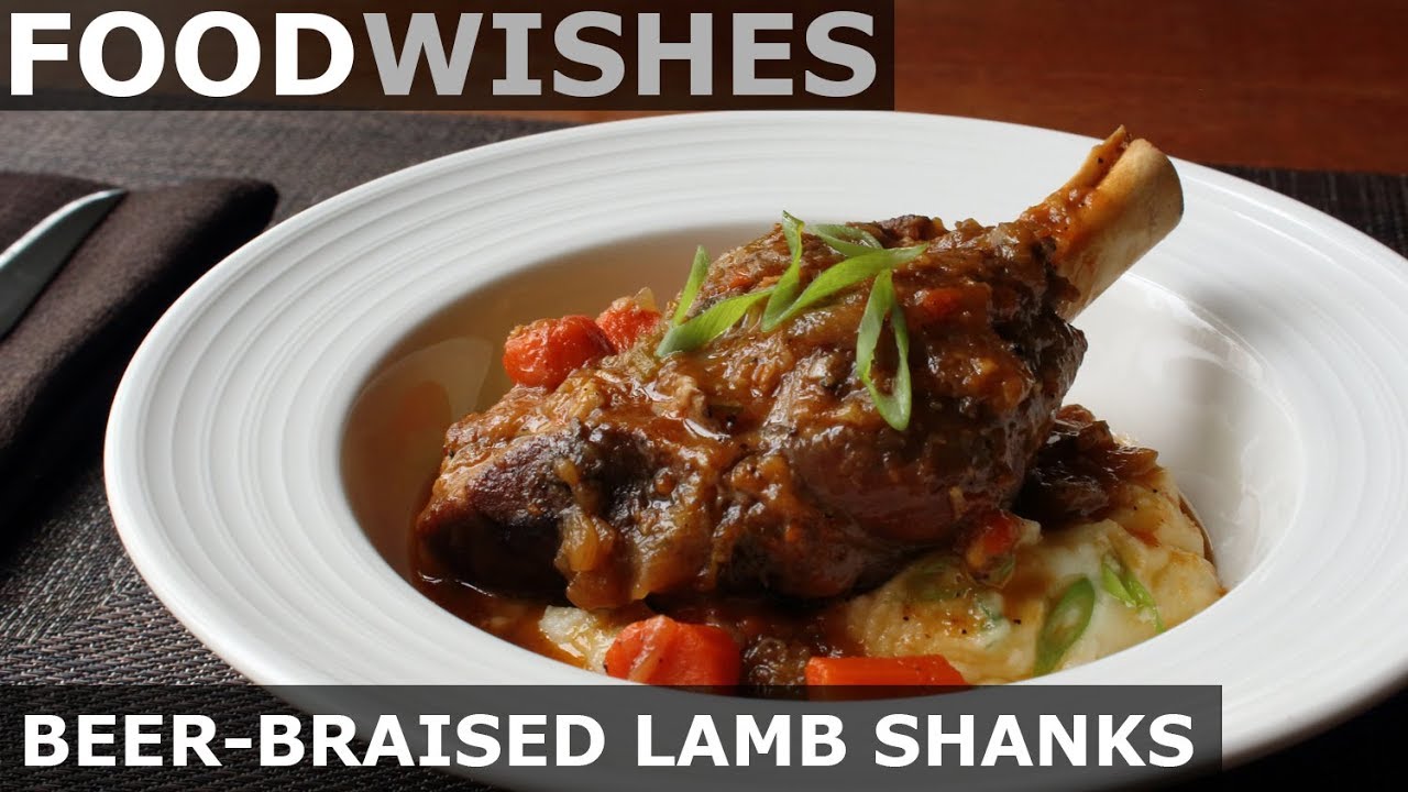 BeerBraised Lamb Shanks Spring Lamb Cooking