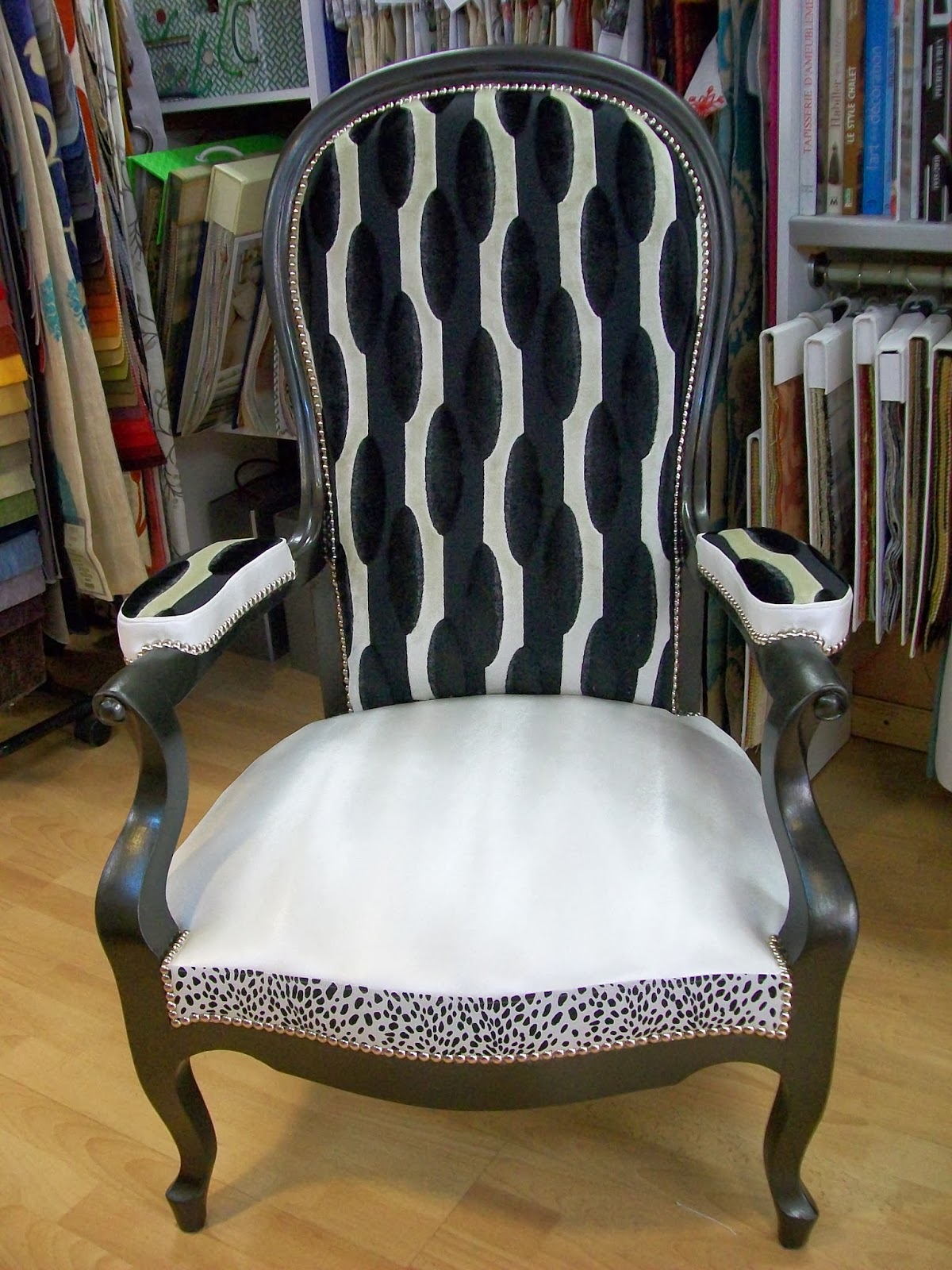 l'atelier.créa: Fauteuil Voltaire