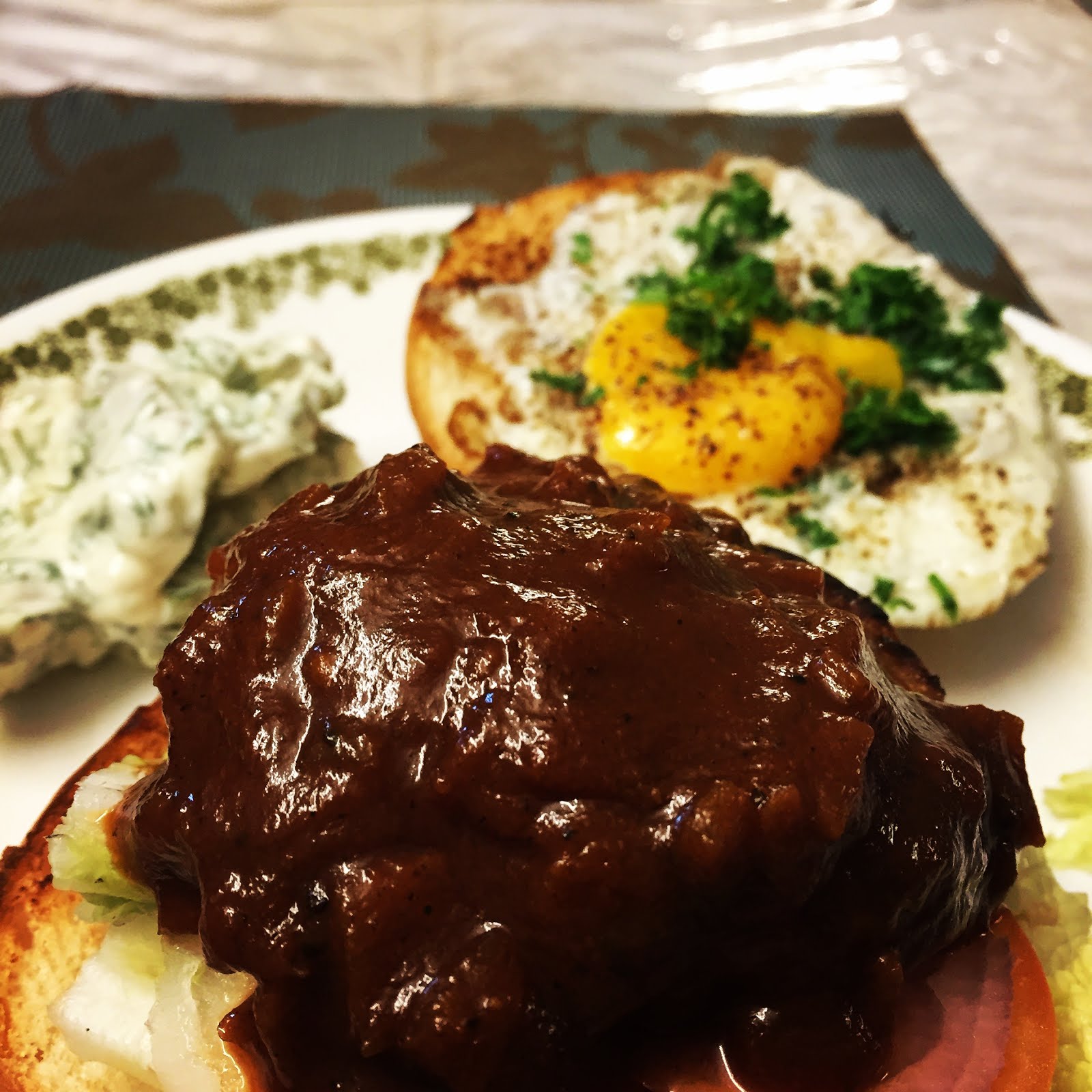 Single Malt infused Burger