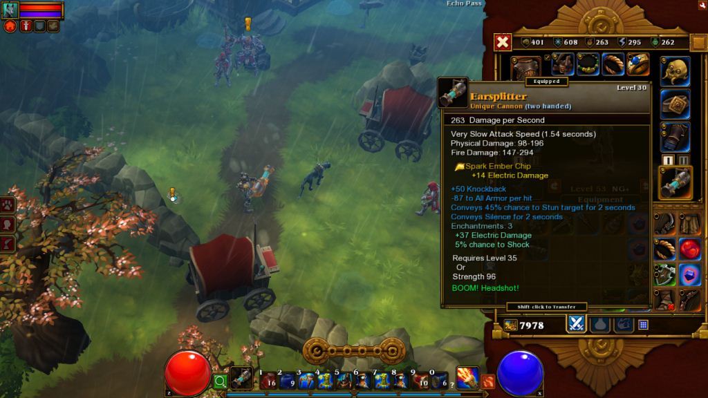 Torchlight II Engineer Canon Elite NG+
