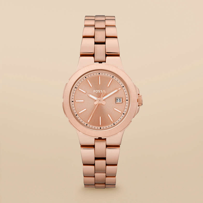 Boutique Malaysia: Fossil Women's Stainless Steel Analog Watch AM4402