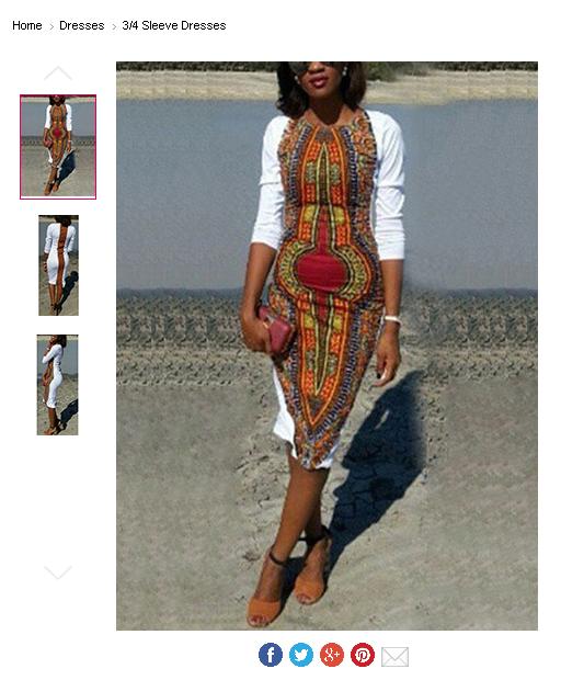Blue Dress Outfit - Designer Clothes Uk