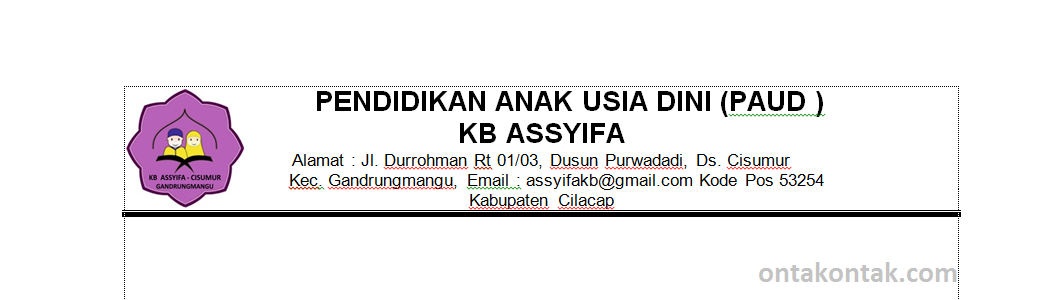 Cara Gampang Menciptakan Garis Di Bawah Kop Surat Teori Xxx