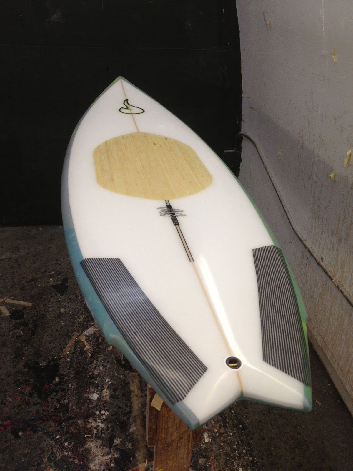 JOHN G SURFBOARDS 6' 0 WITH BAMBOO DECK PATCH