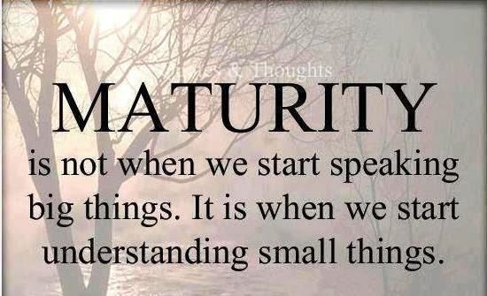 Maturity | The Quotes For All