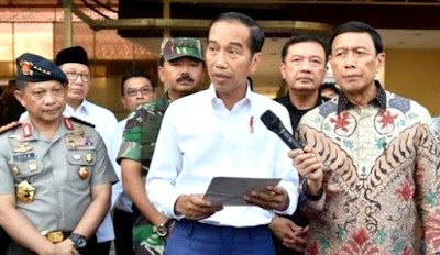 Presiden Jokowi Perintahkan Kapolri Bongkar Jaringan Teroris Hingga Akarnya