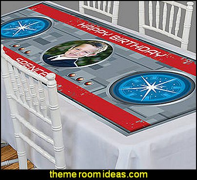 Galaxy Rebellion Rectangle Table Top-It Star Wars party decorations - Star Wars party decor - star wars party decorating - Star Wars party supplies - Star Wars party props - star wars life size standees - star wars costumes - outer space party decorations - star wars props - galaxy table decorating props Galaxy Rebellion Rectangle Table Top-It