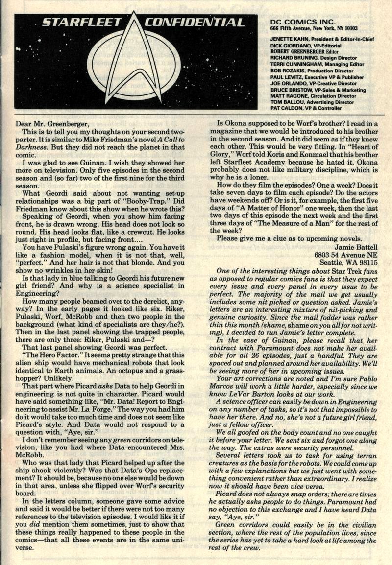 Read online Star Trek: The Next Generation (1989) comic -  Issue #8 - 26