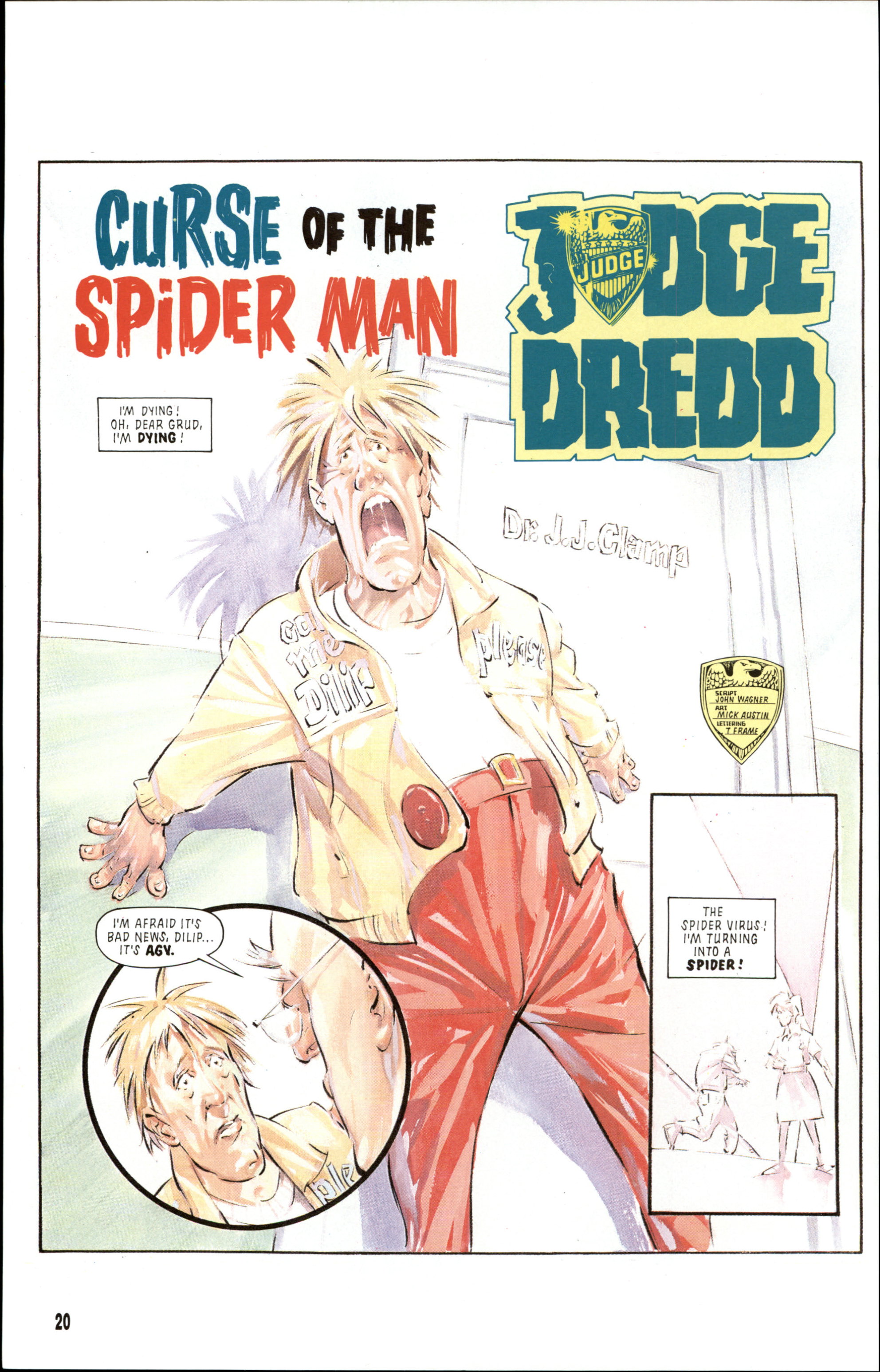 Read online Dredd Rules! comic -  Issue #8 - 22
