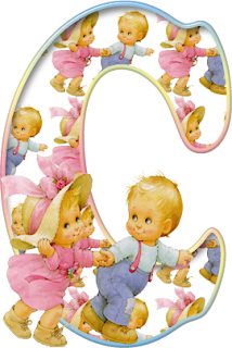 Abecedario de Niños Precious Moments. Alphabet with Precious Moments Kids