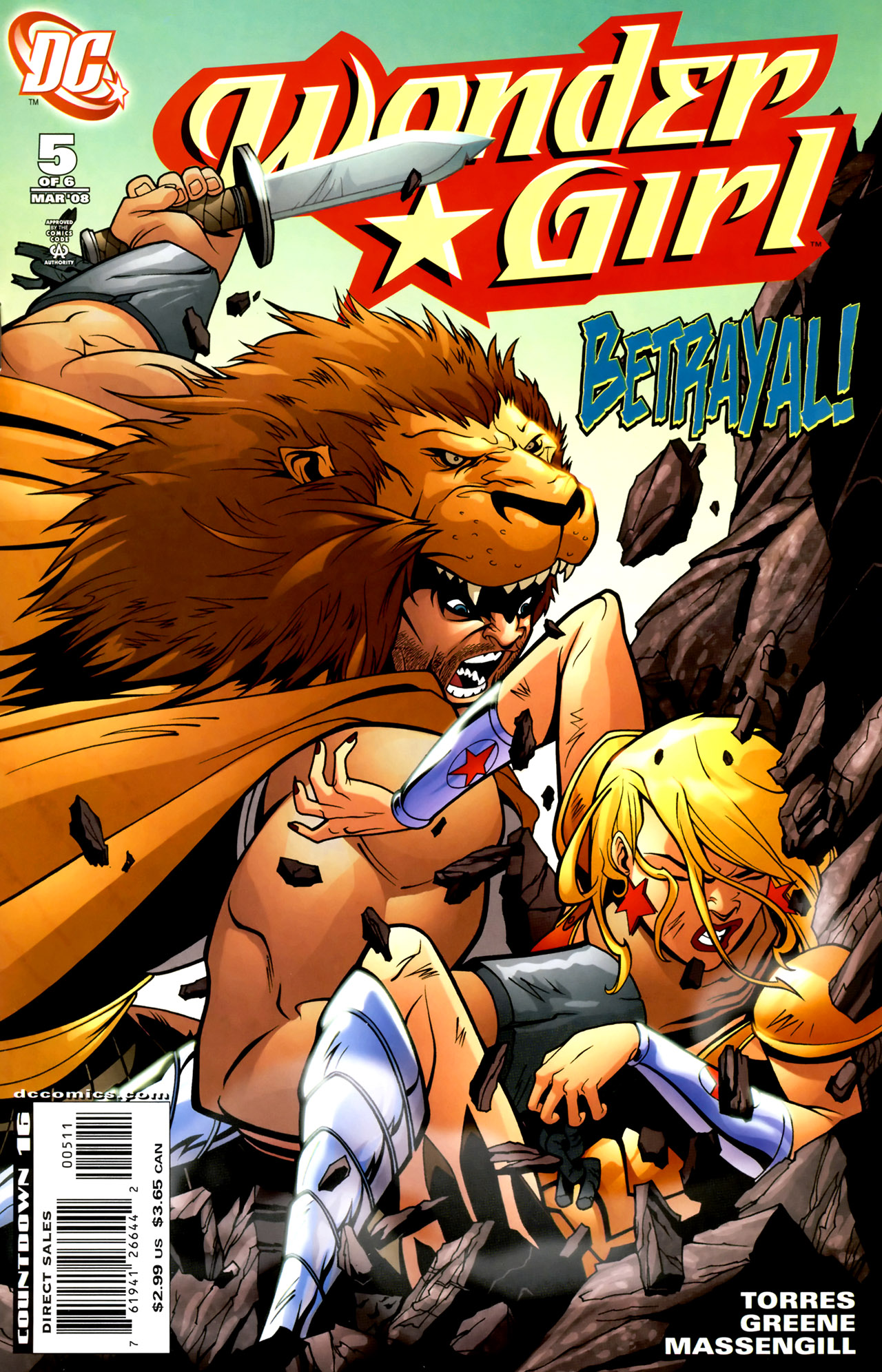 Read online Wonder Girl (2007) comic -  Issue #5 - 1