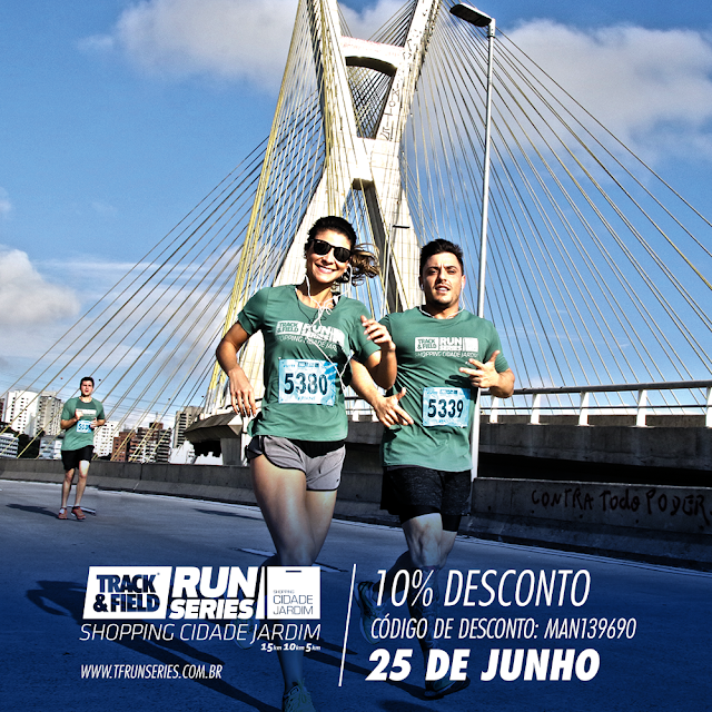 Inscrições para Track&Field Shopping Cidade Jardim com 10 de desconto