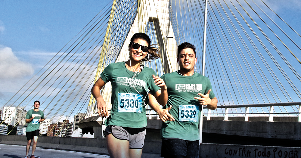 Inscrições para Track&Field Shopping Cidade Jardim com 10 de desconto