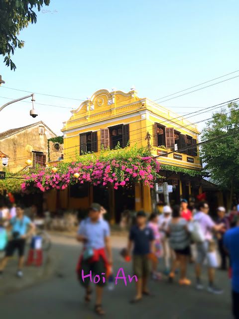 Hoi An old town Vietnam street view