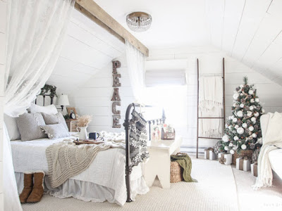 decora tu dormitorio en navidad