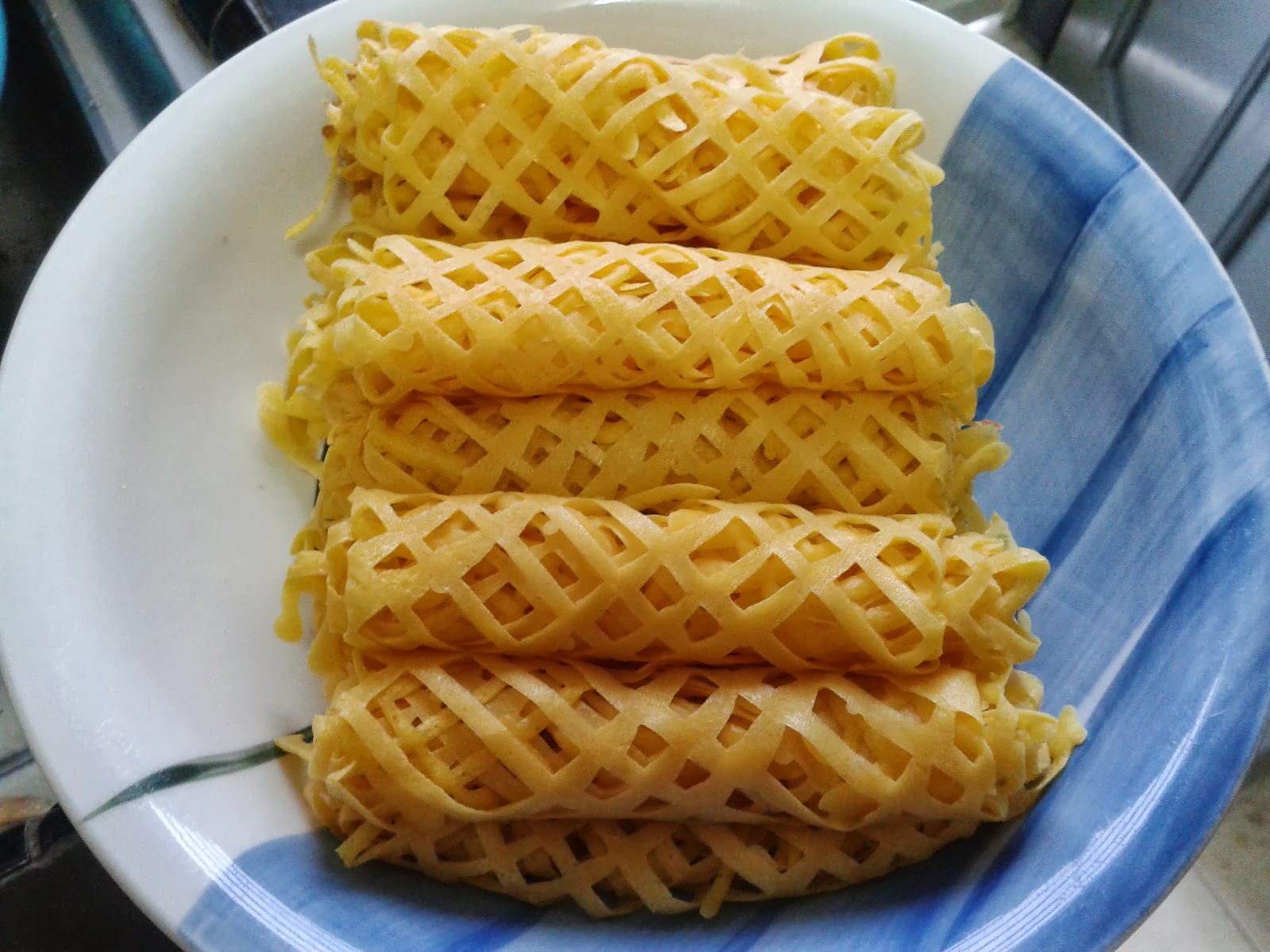Hasil Dari Dapur Kecilku Roti Jala Cmg Roti Jala Yang Dah Siap Tok Di Hidang