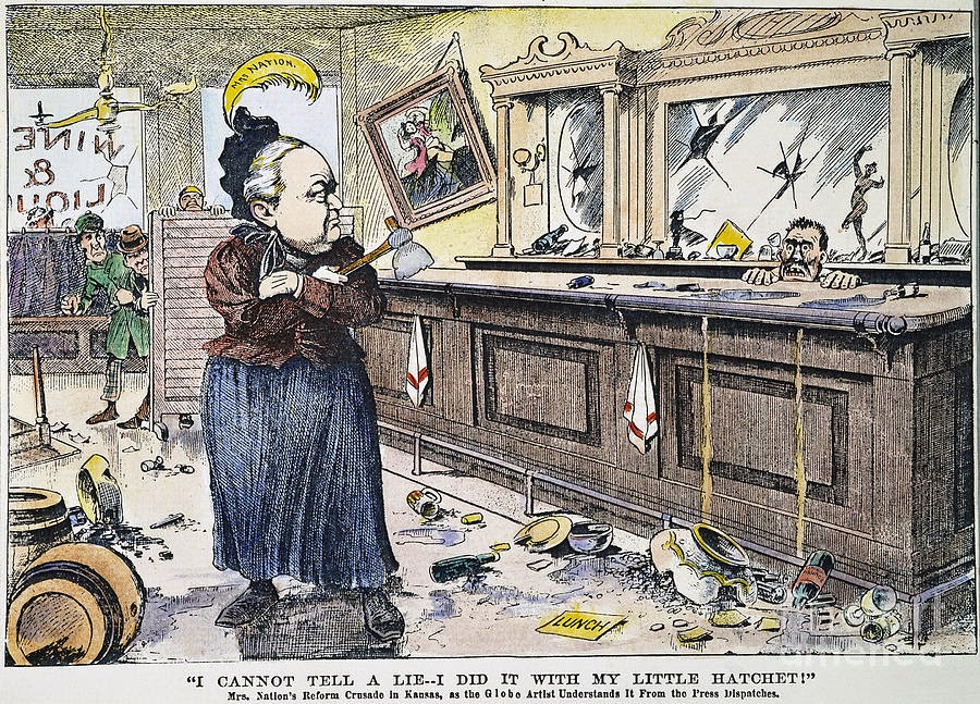 Women Who Roared: Carrie Nation (1846-1911) Women Who Roared: Carrie Nation (1846-1911)