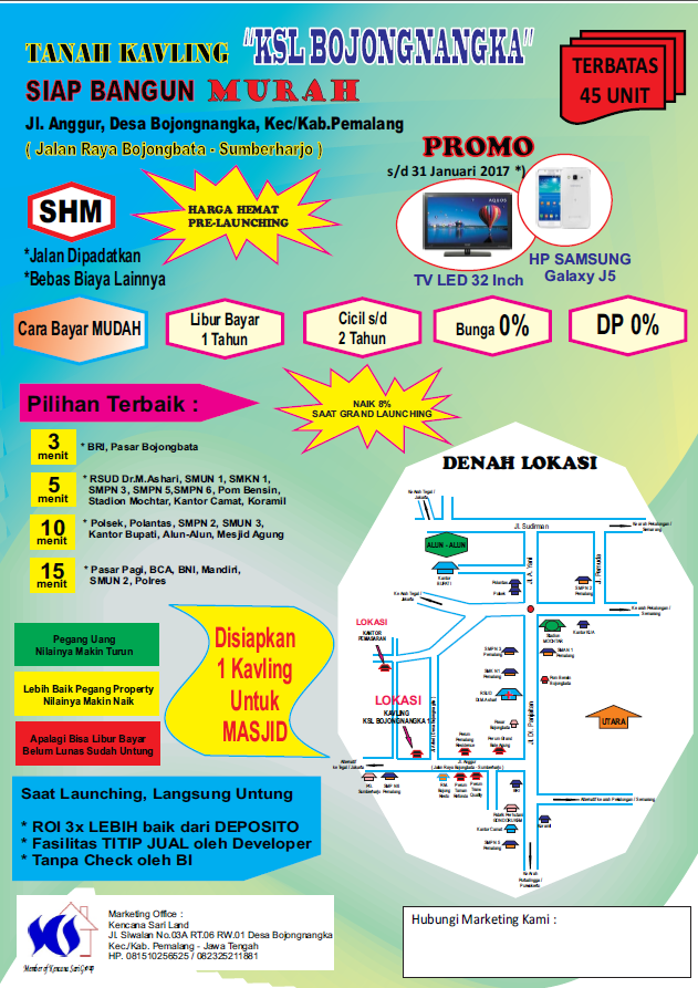 CONTOH IKLAN TANAH KAVLING Home Business