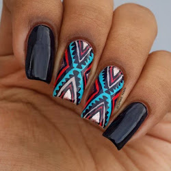 tribal nail designs cool november nails
