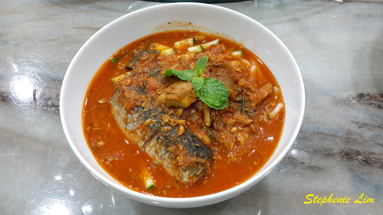 Stephenie's Diary: 亚参叻沙 (Penang Assam Laksa)