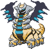 Shiny Dialga, Palkia and Giratina Pokemon Black & White