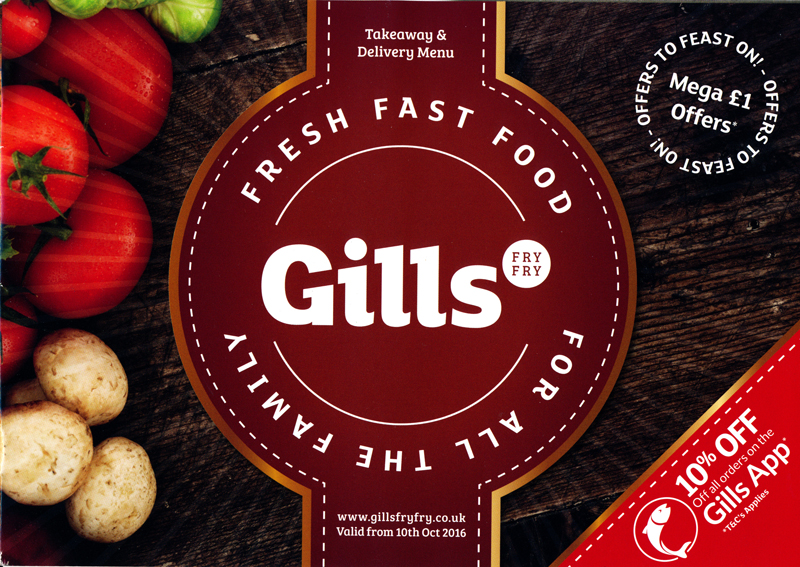 Museum of Takeaway Menu Art Gills Seaham 2017