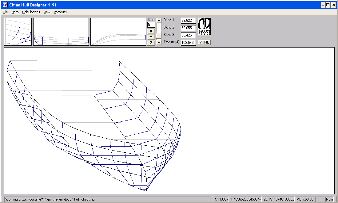 Tinkering About Boat design with free software Part 1 Carlson Hulls