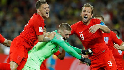 MUNDIAL 2018: SUECIA 1 SUIZA 0 - COLOMBIA 1 INGLATERRA 1 (3-4)