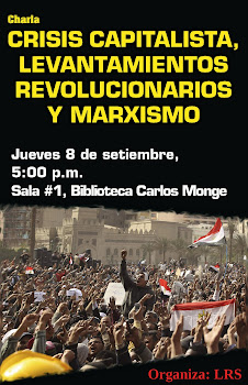 CRISIS CAPITALISTA, LEVANTAMIENTOS REVOLUCIONARIOS Y MARXISMO