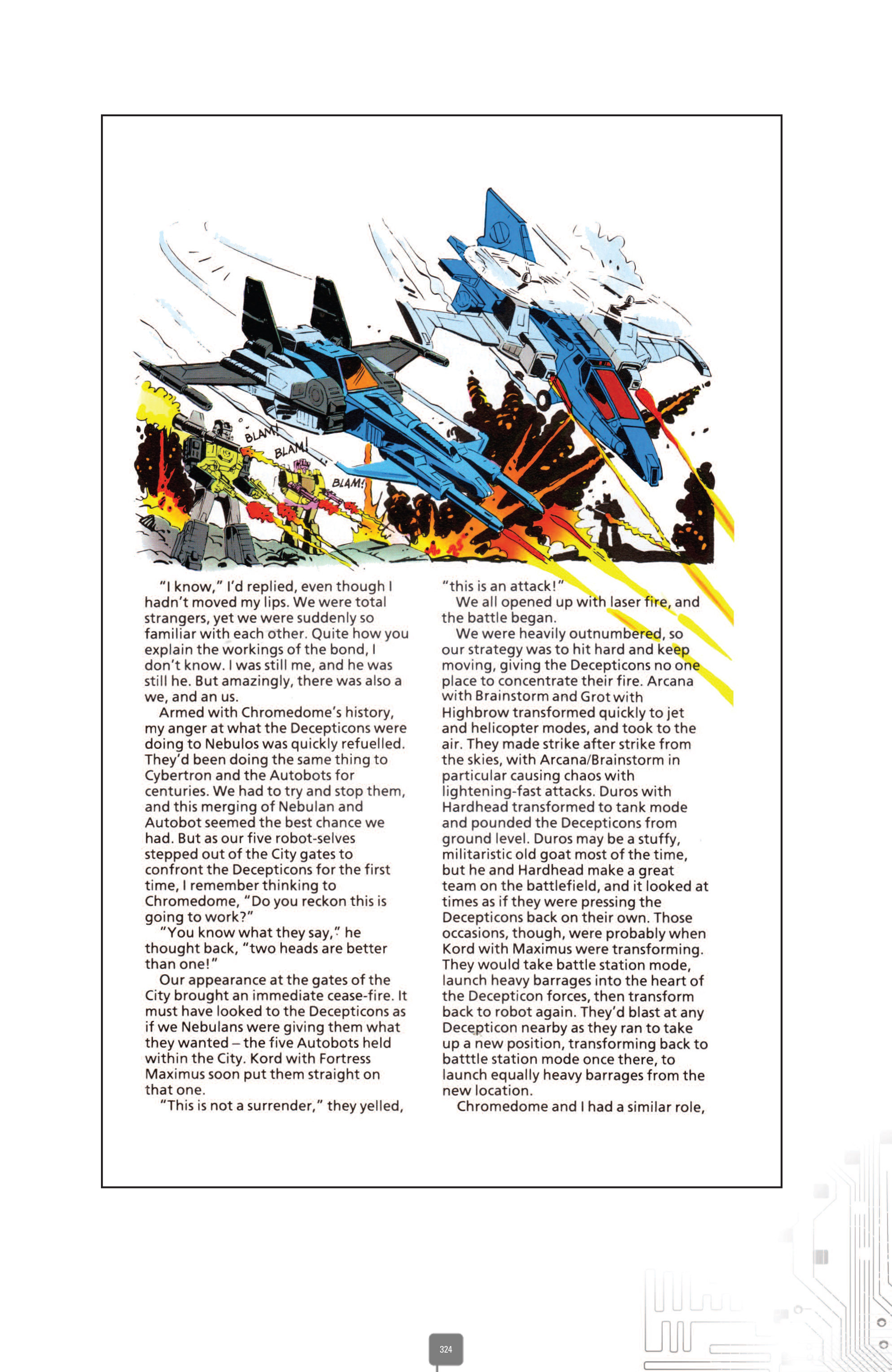 Read online The Transformers Classics UK comic -  Issue # TPB 4 - 324