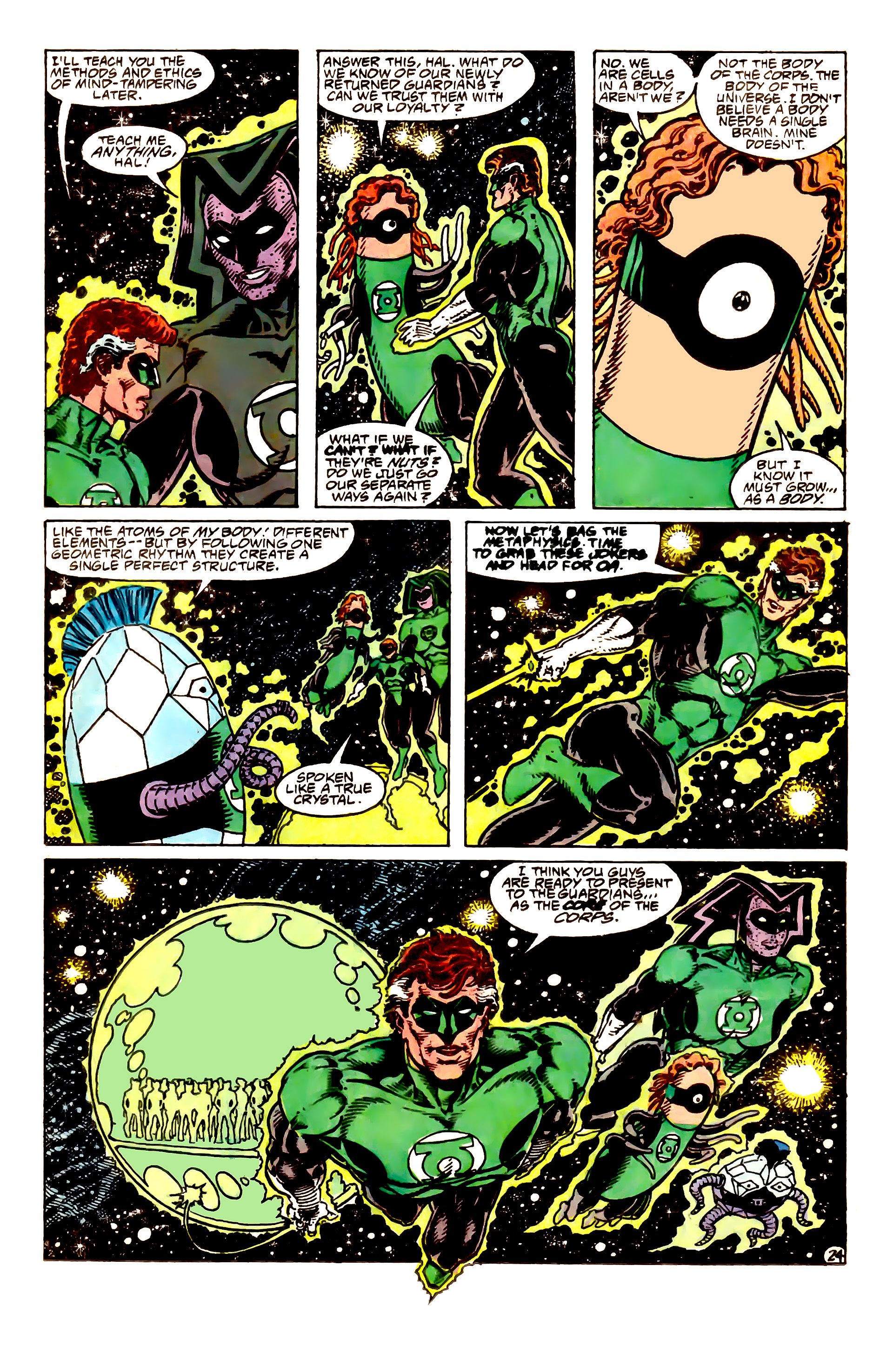 Read online Green Lantern (1990) comic -  Issue #13 - 25