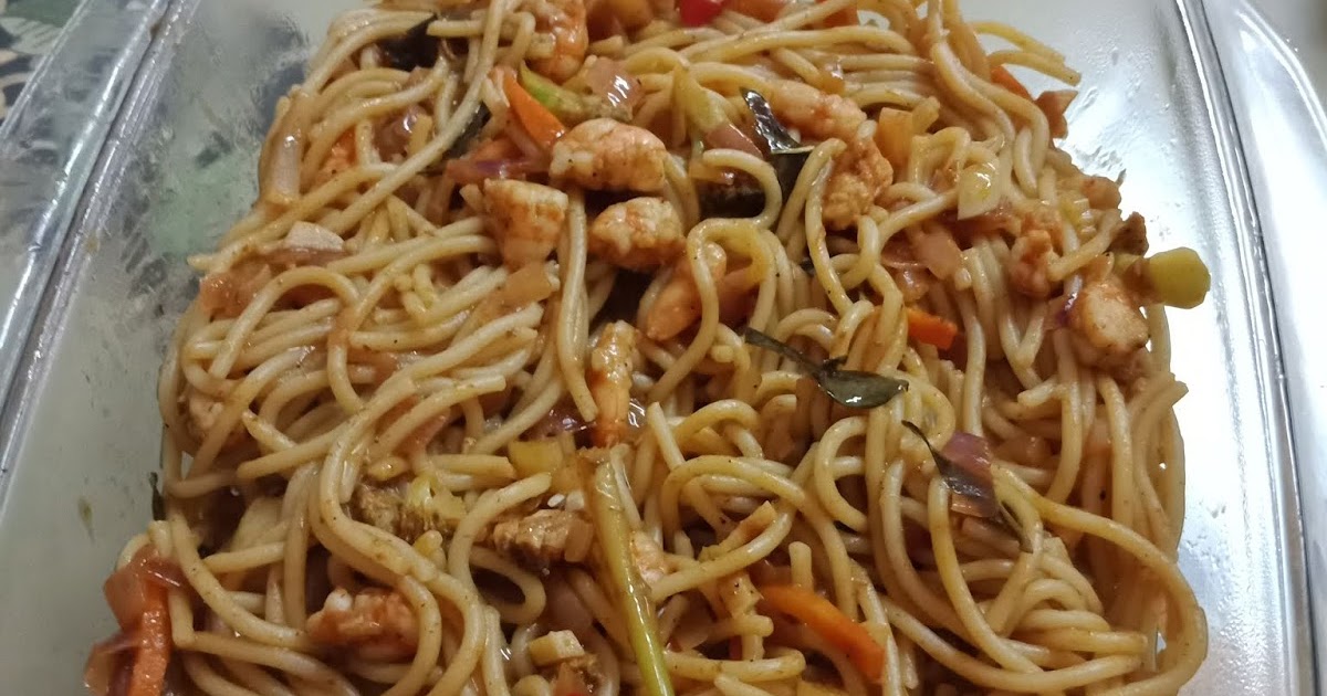 - Diari Seorang Pustakawan -: Resepi Spaghetti Tomyam Seafood
