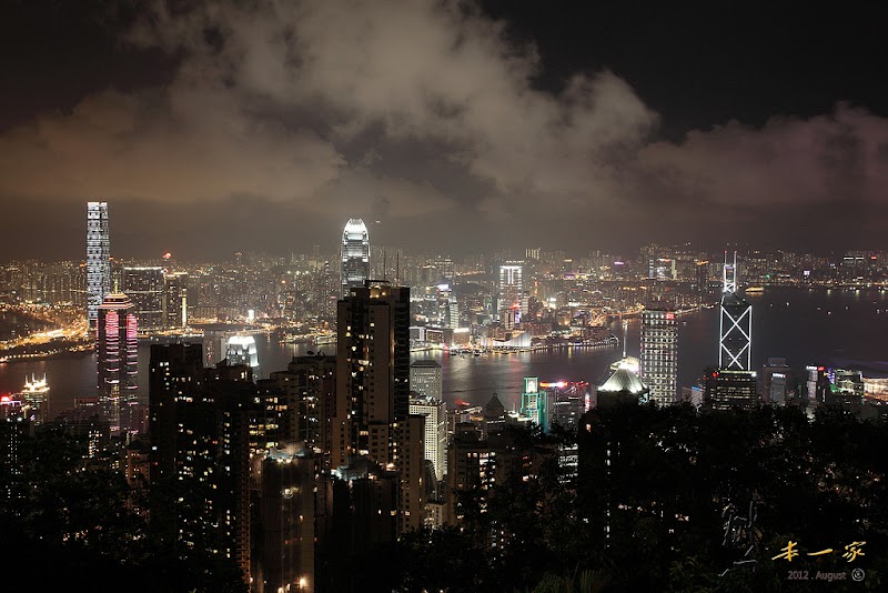 香港太平山頂夜景|杜莎夫人蠟像館HDMV~世界三大夜景兼看香港藝人