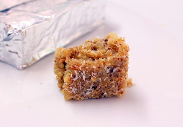 Barra de Proteína Banana e Coco