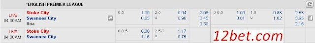 Dự đoán kèo cá cược Stoke City vs Swansea (03h ngày 1/11/2016) Stoke%2BCity