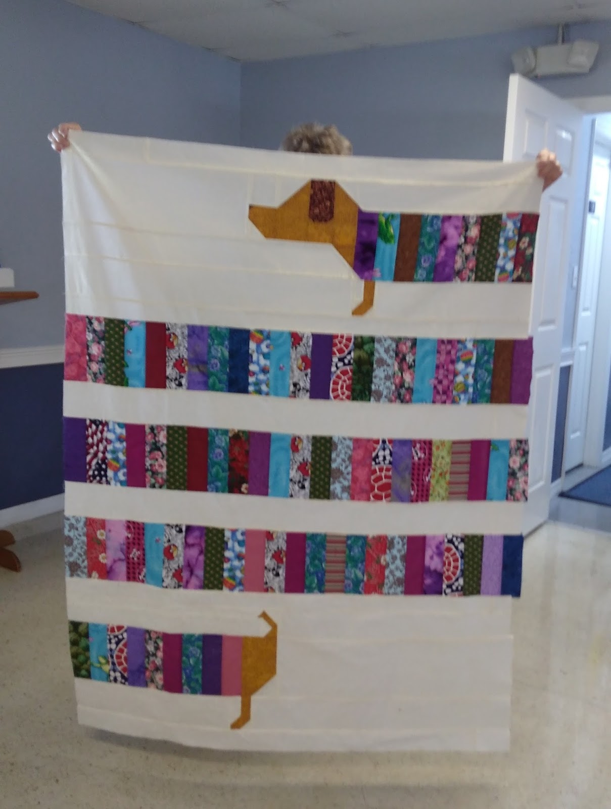 The Quilting Alleycat Dog Quilt