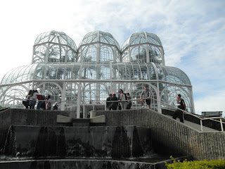 Palçacio de Cristal no Jardim Botânico, Curitiba, PR