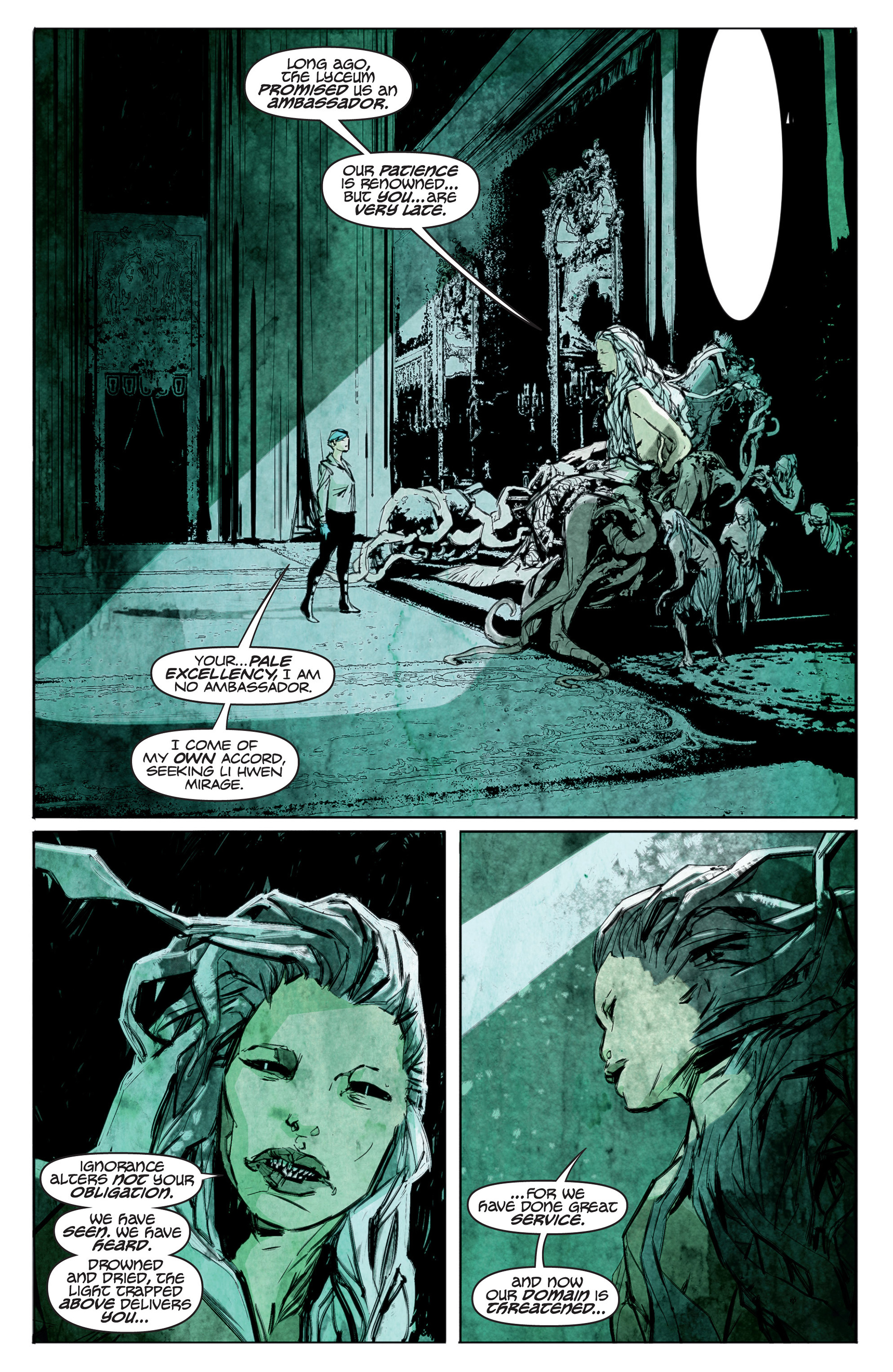 Read online The Death-Defying Doctor Mirage comic -  Issue #3 - 21