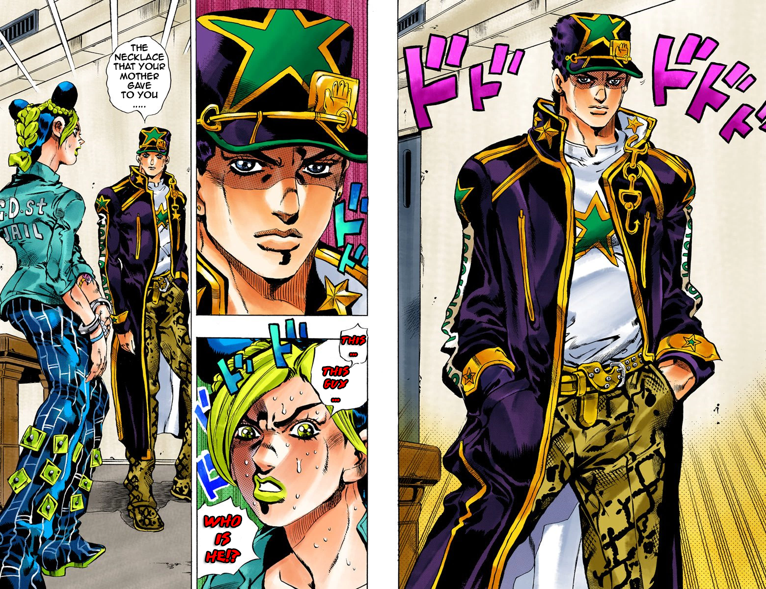 Resultado de imagen para jojos manga color