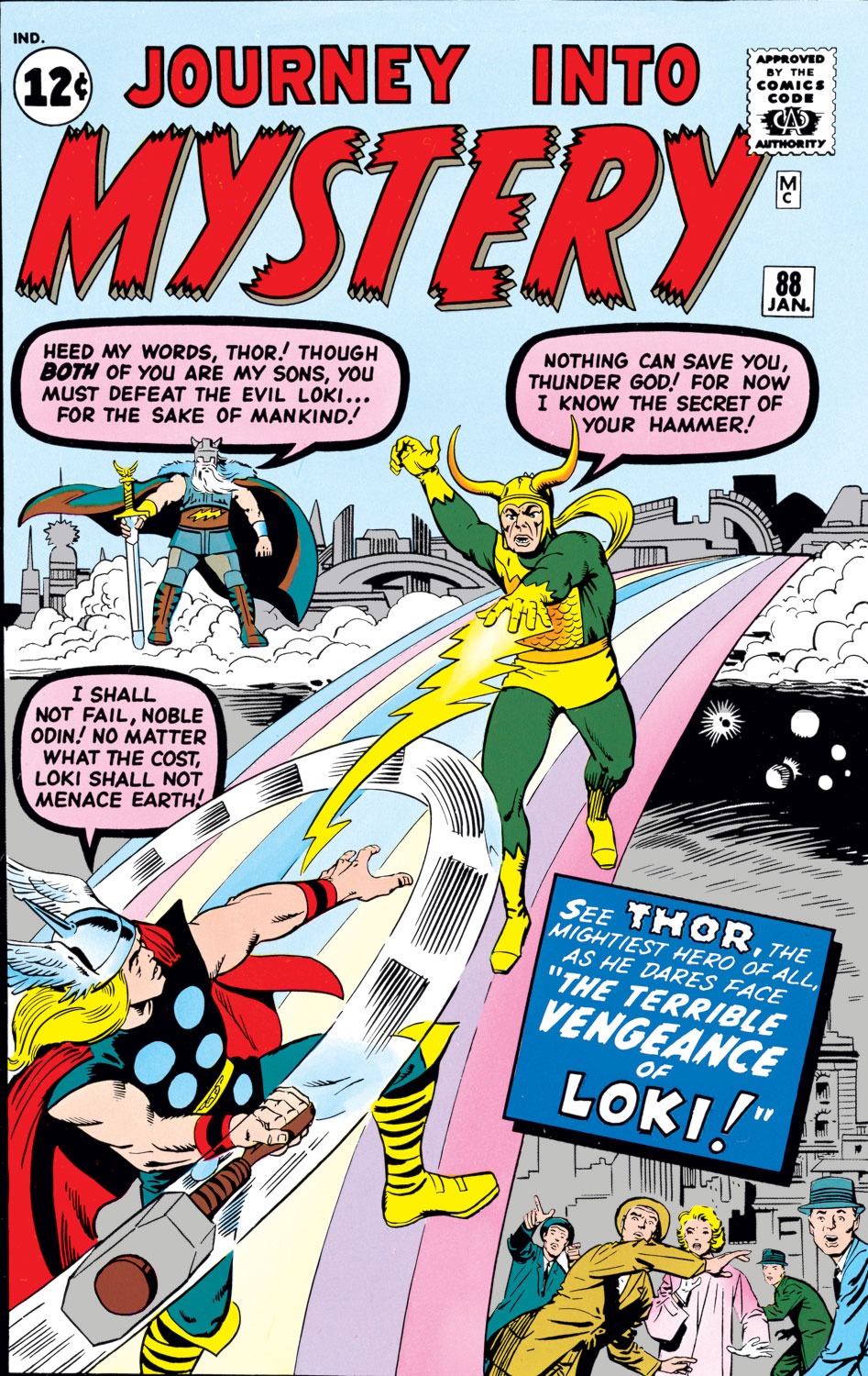 Read online Journey Into Mystery (1952) comic -  Issue #88 - 1