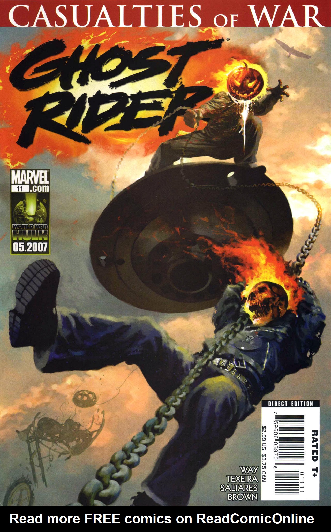 Read online Ghost Rider (2006) comic -  Issue #11 - 1