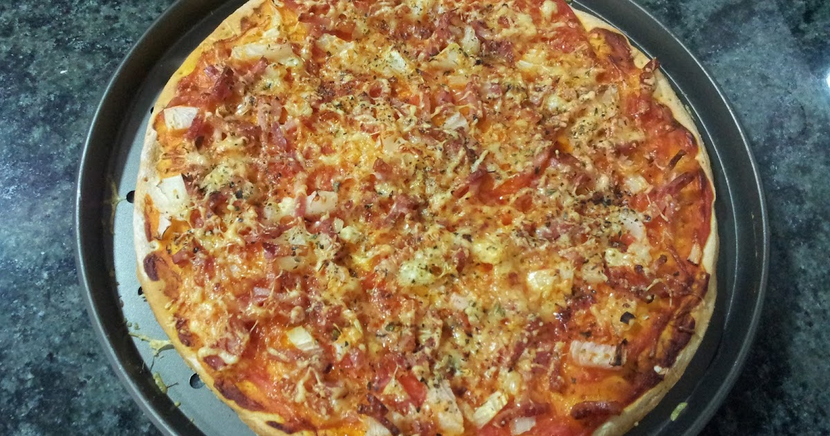 Pizza crujiente con image of Pizza crujiente con