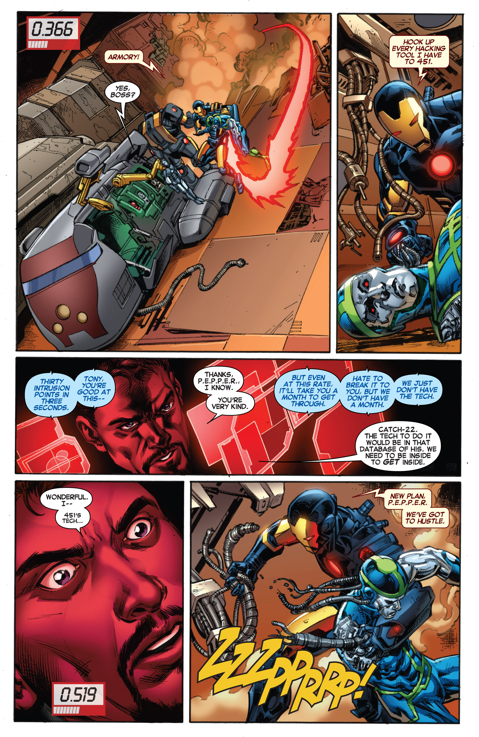Read online Iron Man (2013) comic -  Issue #16 - 6