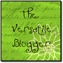 The Versatile Blogger Award!