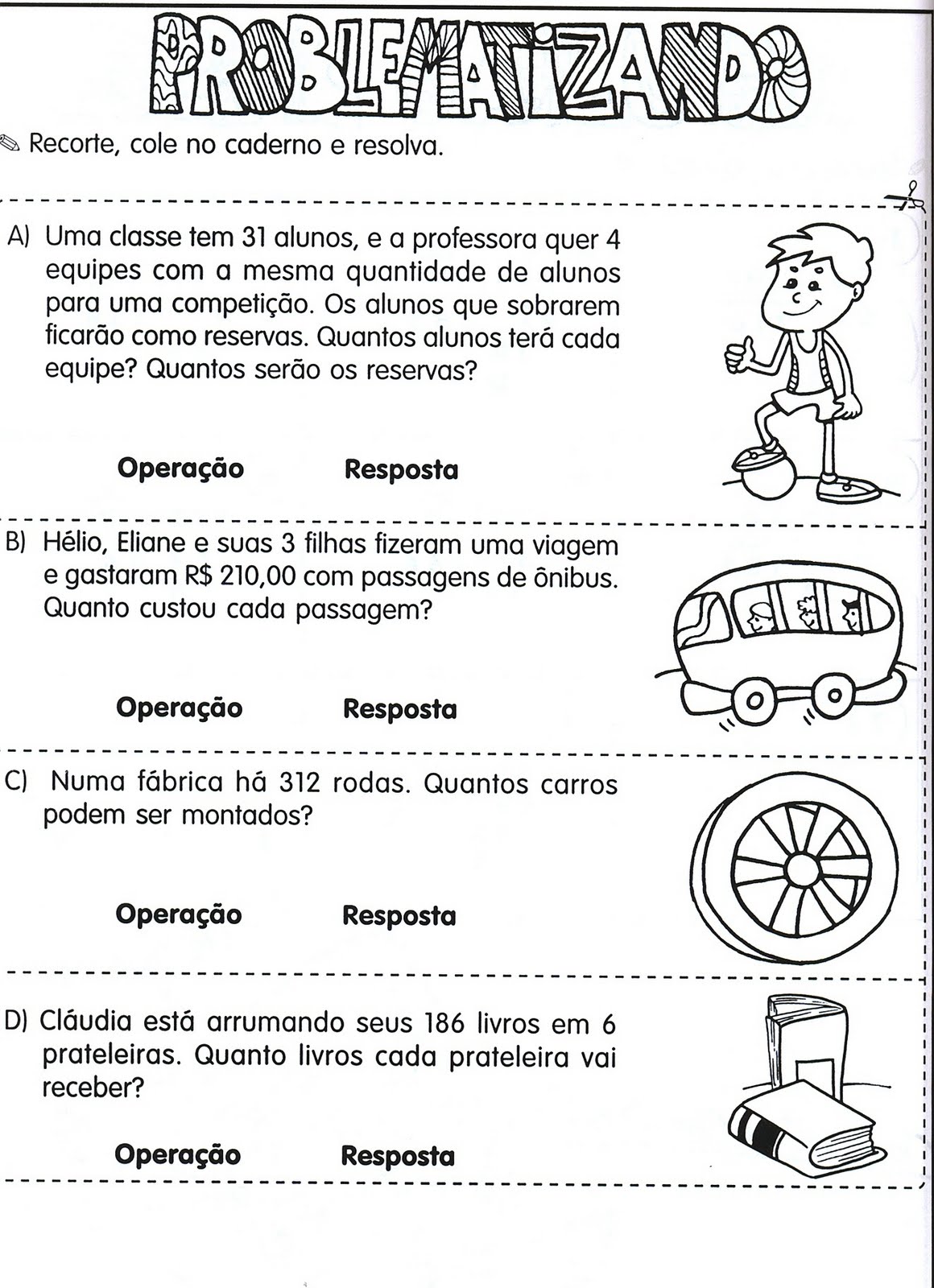 1001 Atividades: Problemas