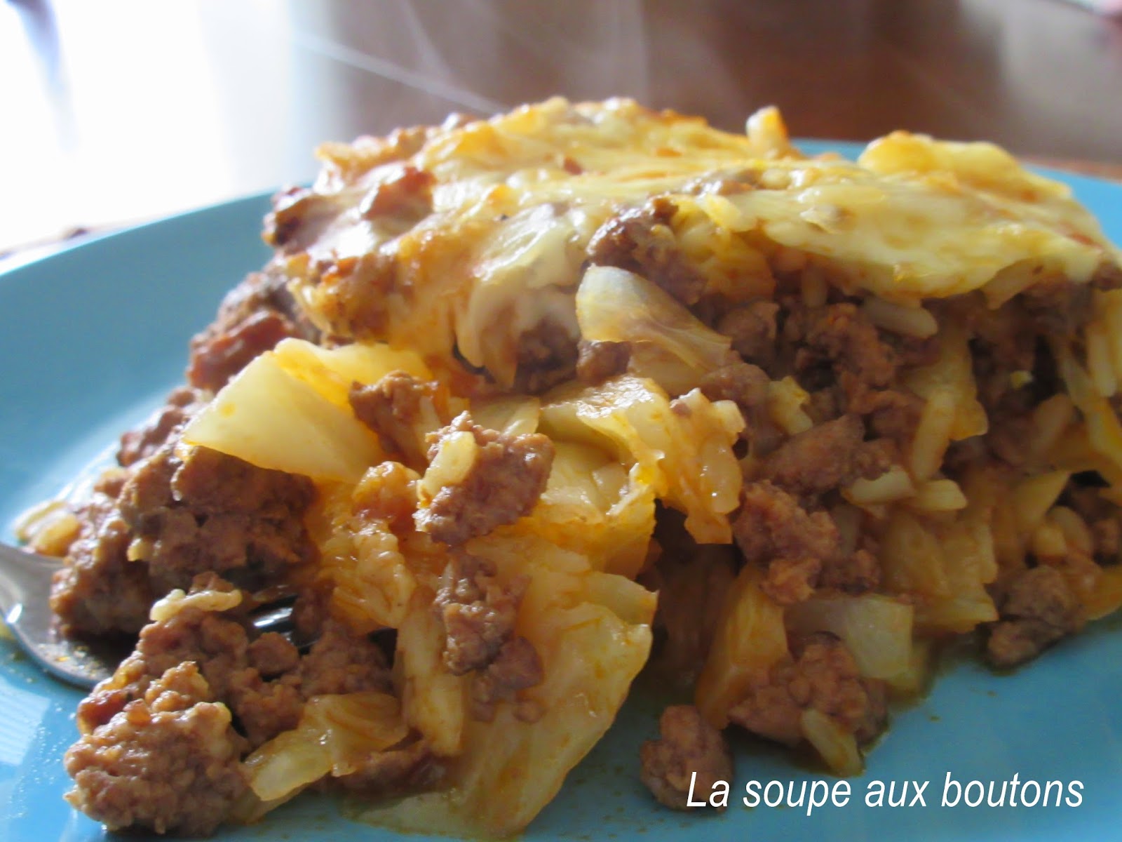 La soupe aux boutons Casserole de boeuf et chou La soupe aux boutons Casserole de boeuf et chou