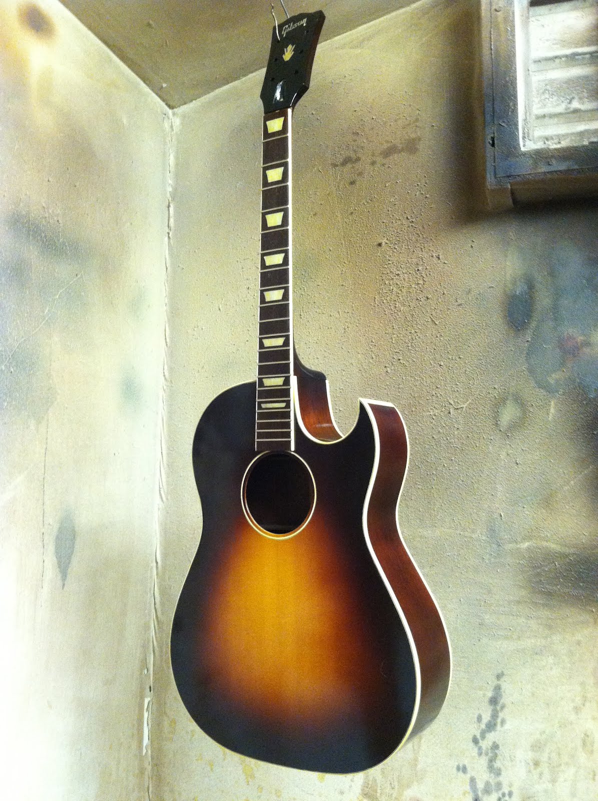 Rigaud Guitars Blog Gibson CF100 restoration by Rigaud Guitars